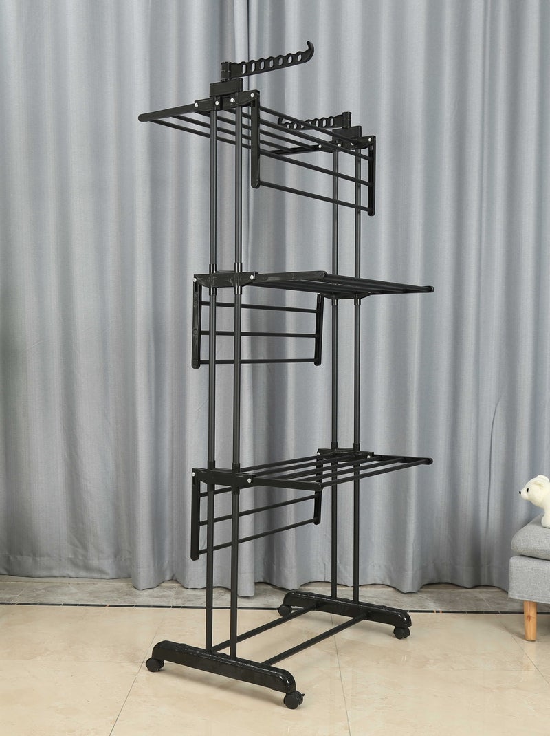 Stendibiancheria in métal promo linge Nero - Kiabi
