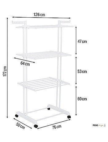 Stendibiancheria in Plastique PROMO LINGE