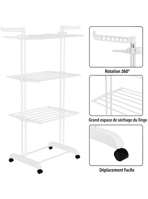 Stendibiancheria in Plastique PROMO LINGE - Kiabi