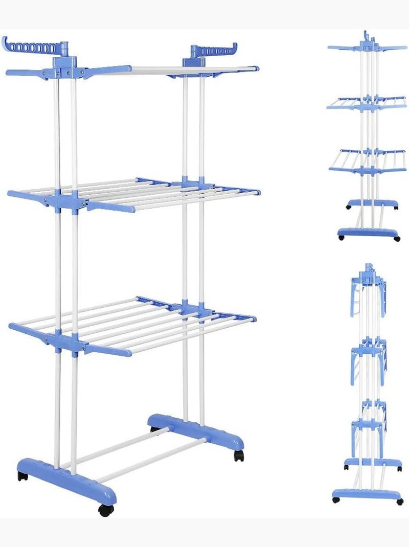 Stendibiancheria in Plastique PROMO LINGE Blu - Kiabi