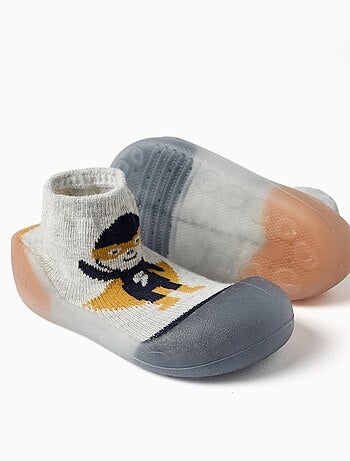 Steppies calzini-pantofola con stampa supereroe