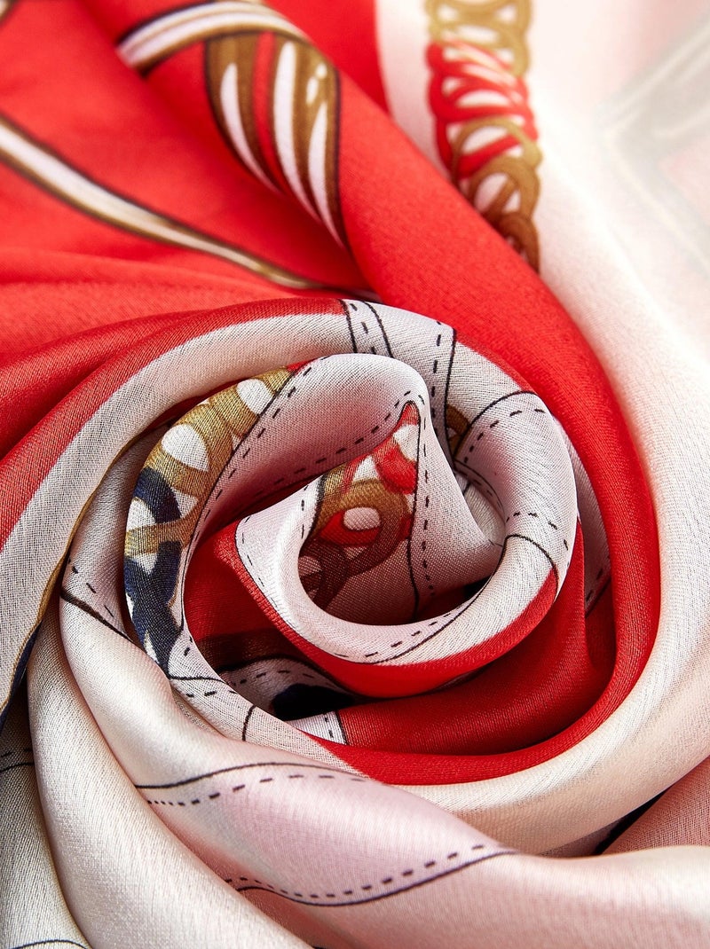 Stile cinture in seta Rosso - Kiabi