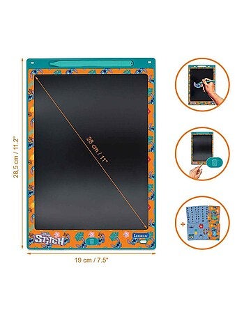 Stitch 11'' tavoletta Eink multicolore per imparare a disegnare con gli stencil