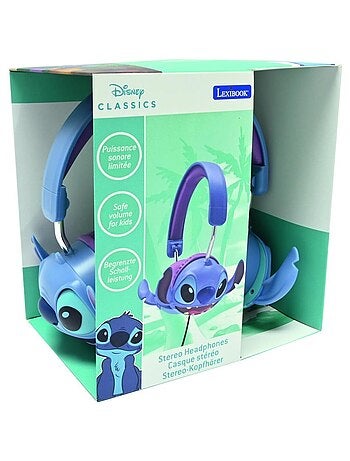 Stitch Cuffia stereo a filo pieghevole con limitazione sicura del volume