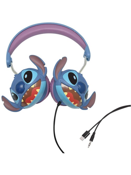 Stitch Cuffia stereo a filo pieghevole con limitazione sicura del volume - Kiabi