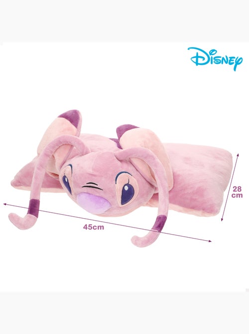 Stitch cuscino 2 in 1 angel morbido e vellutato cuscino di peluche - Kiabi Stitch cuscino 2 in 1 angel morbido e vellutato cuscino di peluche - Kiabi