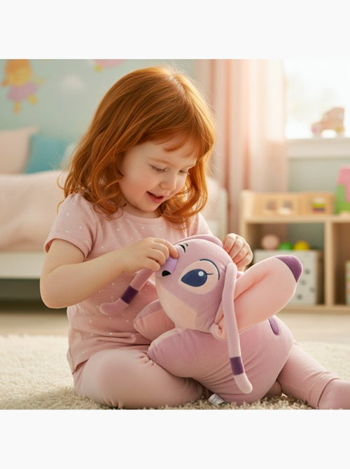Stitch cuscino 2 in 1 angel morbido e vellutato cuscino di peluche - Kiabi Stitch cuscino 2 in 1 angel morbido e vellutato cuscino di peluche - Kiabi