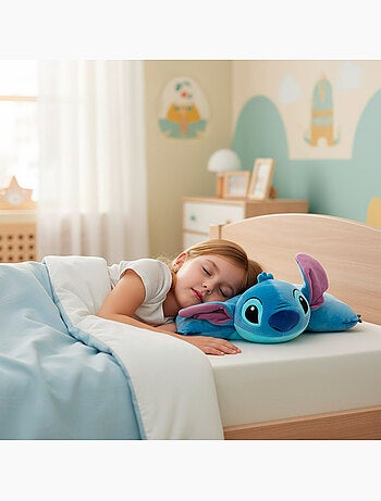 Stitch cuscino 2 in 1, morbido e vellutato, in peluche