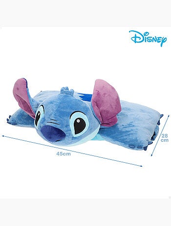 Stitch cuscino 2 in 1, morbido e vellutato, in peluche