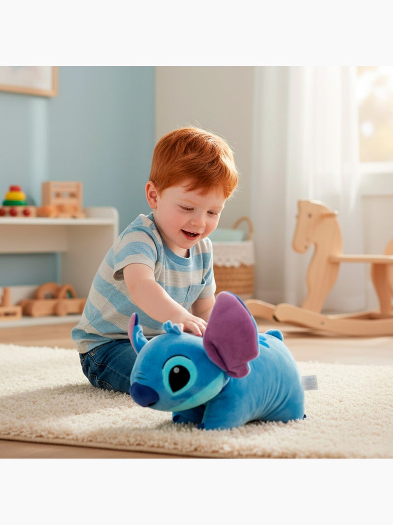 Stitch cuscino 2 in 1, morbido e vellutato, in peluche Blu - Kiabi