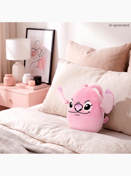 Stitch cuscino di peluche angel, 22 cm, adatto a bambini dai 3 anni in su - Kiabi Stitch cuscino di peluche angel, 22 cm, adatto a bambini dai 3 anni in su - Kiabi