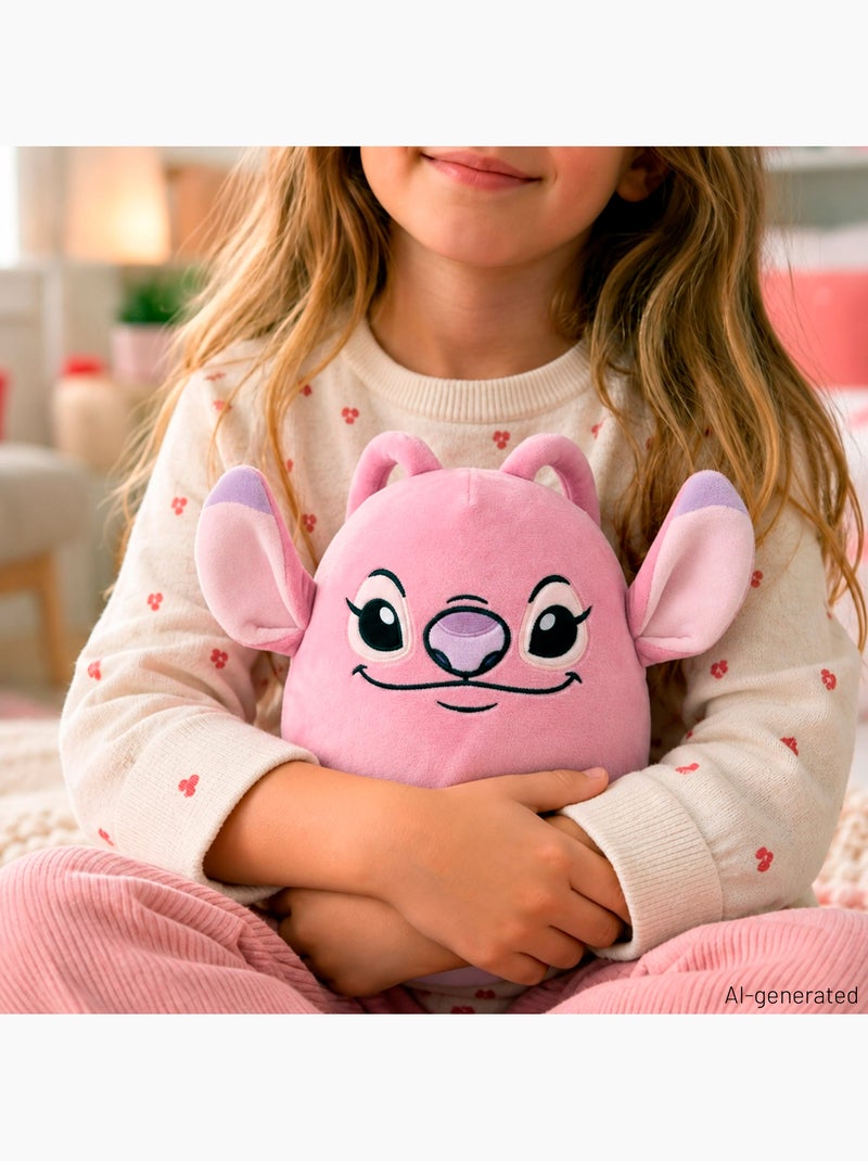 Stitch cuscino di peluche angel, 22 cm, adatto a bambini dai 3 anni in su Rosa - Kiabi