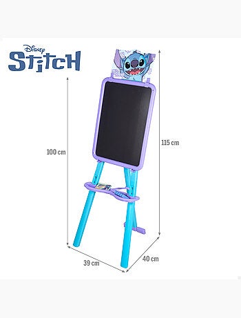 Stitch lavagna 2 in 1 a doppia faccia con cavalletto +3 anni