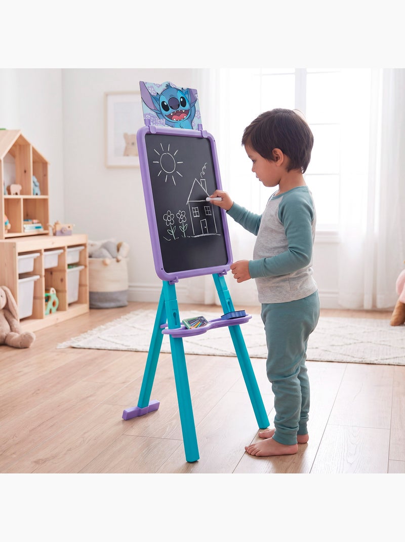 Stitch lavagna 2 in 1 a doppia faccia con cavalletto +3 anni N/D - Kiabi