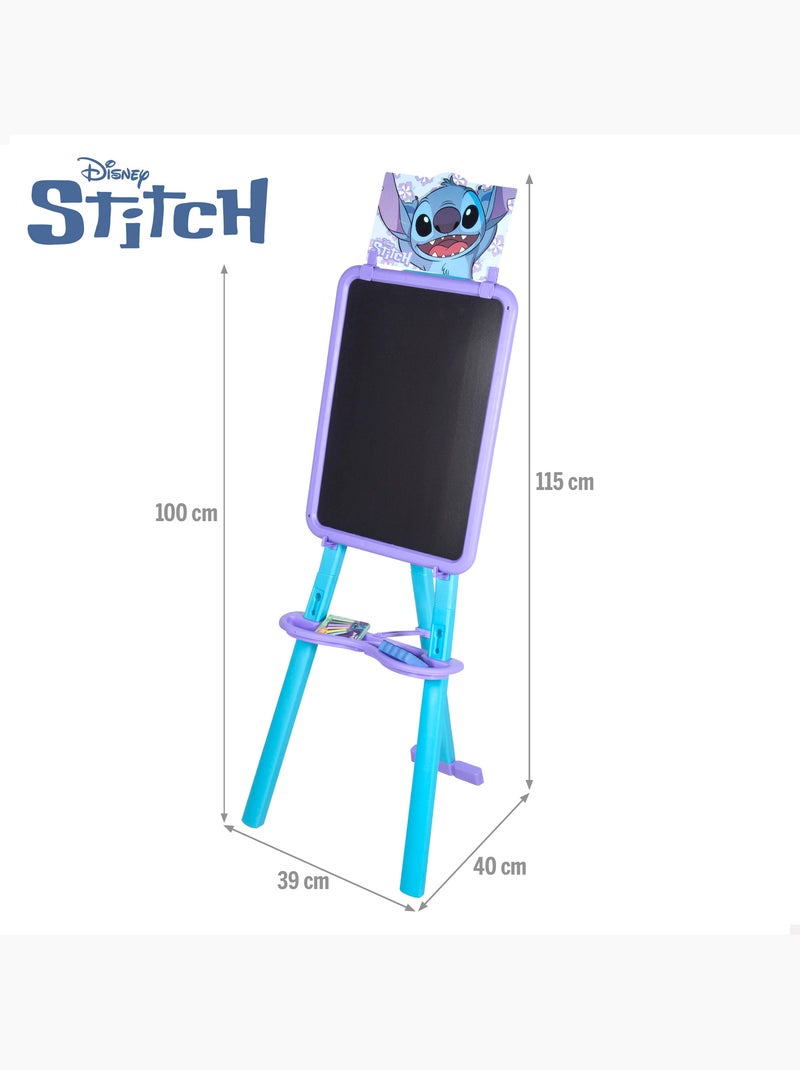 Stitch lavagna 2 in 1 a doppia faccia con cavalletto +3 anni N/D - Kiabi