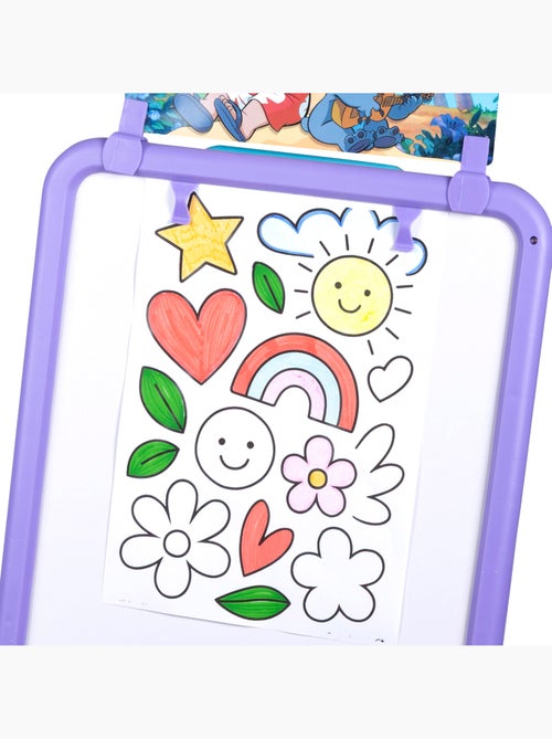 Stitch lavagna 2 in 1 a doppia faccia con cavalletto +3 anni - Kiabi
