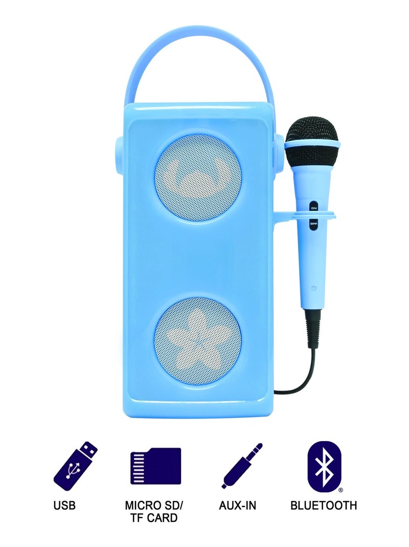 Stitch Luminoso Potente altoparlante Bluetooth® con microfono Blu - Kiabi