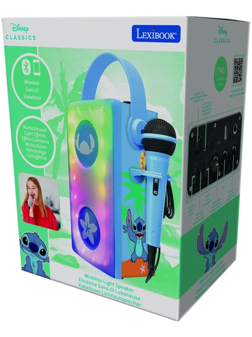 Stitch Luminoso Potente altoparlante Bluetooth® con microfono - Kiabi