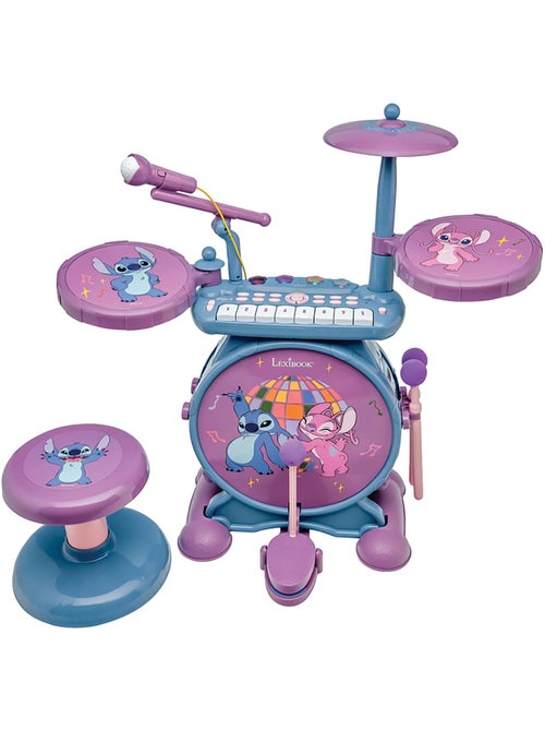 Stitch set completo di batteria elettronica luminosa con sedile - Kiabi