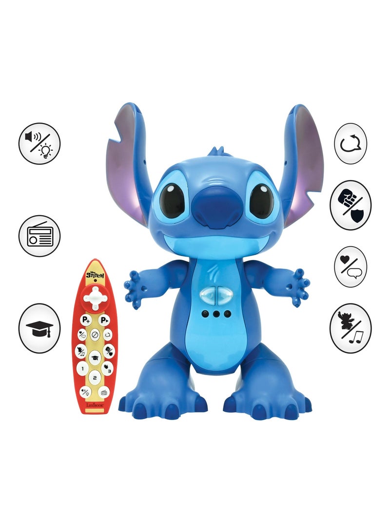 STITCHi1 Stitch bilingue e interattivo telecomandato con la vera voce di Stitch! Blu - Kiabi