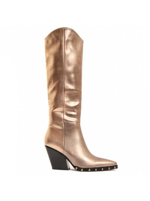 Stivale Con Tacco Materiale Sintetico E Tessile Montevita - Kiabi