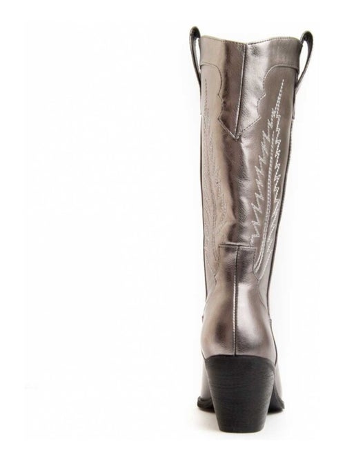 Stivale Con Tacco Materiale Sintetico E Tessile Montevita - Kiabi