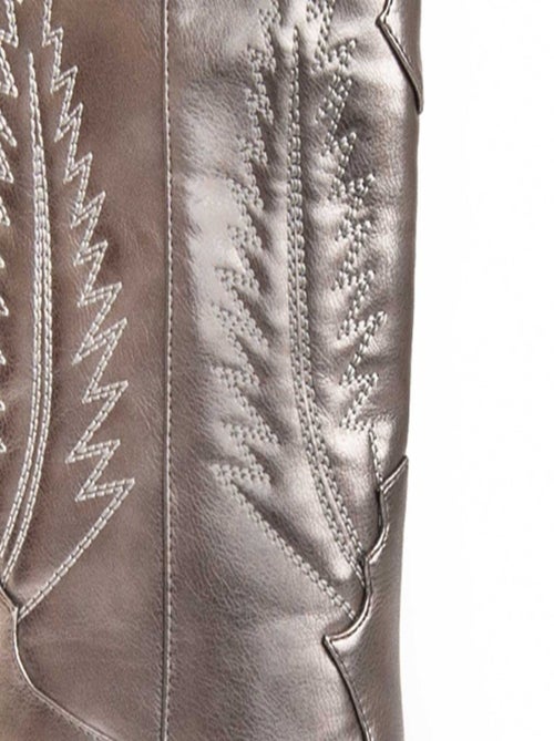 Stivale Con Tacco Materiale Sintetico E Tessile Montevita - Kiabi