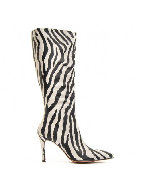 Stivale Con Tacco Materiale Sintetico E Tessile Montevita - Kiabi