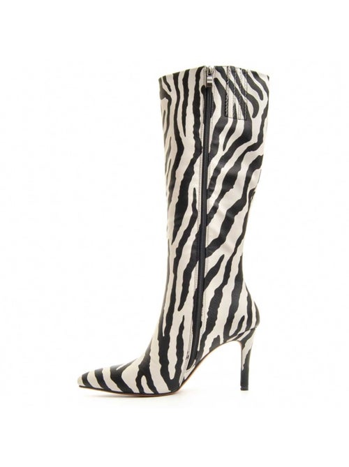 Stivale Con Tacco Materiale Sintetico E Tessile Montevita - Kiabi