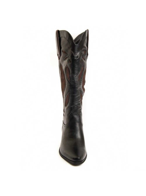 Stivale Con Tacco Materiale Sintetico E Tessile Montevita - Kiabi