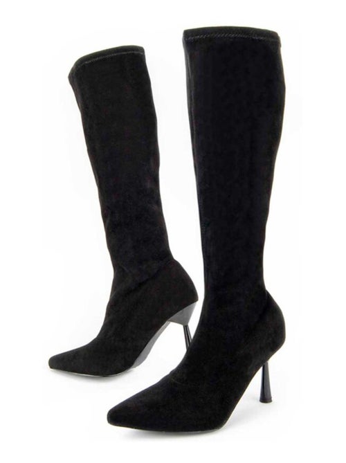 Stivale Con Tacco Materiale Sintetico E Tessile Montevita - Kiabi