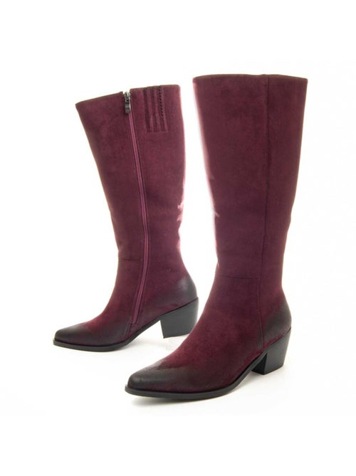 Stivale Con Tacco Materiale Sintetico E Tessile Montevita - Kiabi