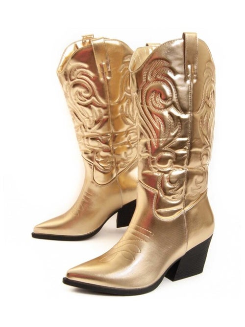 Stivale Con Tacco Materiale Sintetico Montevita - Kiabi