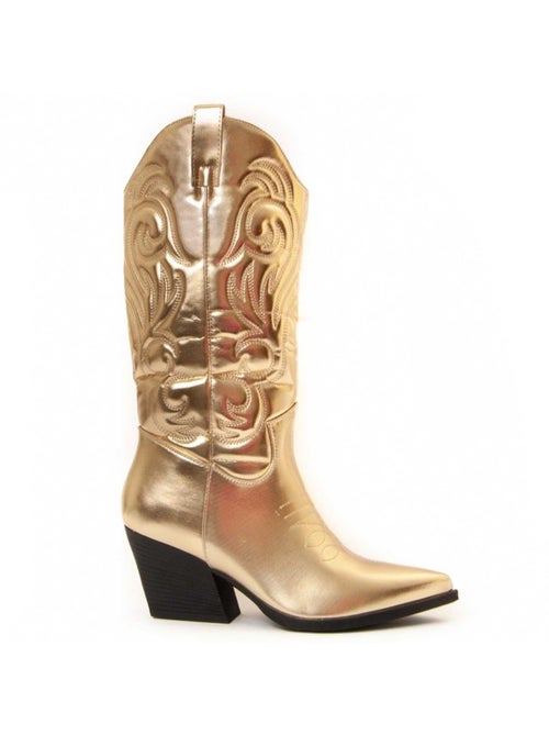 Stivale Con Tacco Materiale Sintetico Montevita - Kiabi