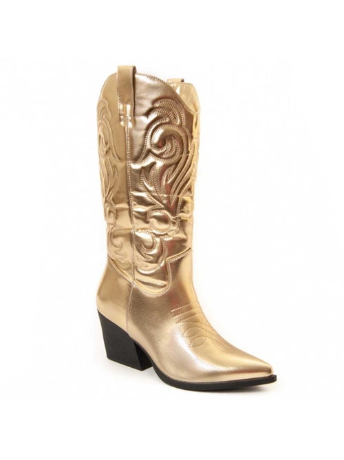 Stivale Con Tacco Materiale Sintetico Montevita - Kiabi