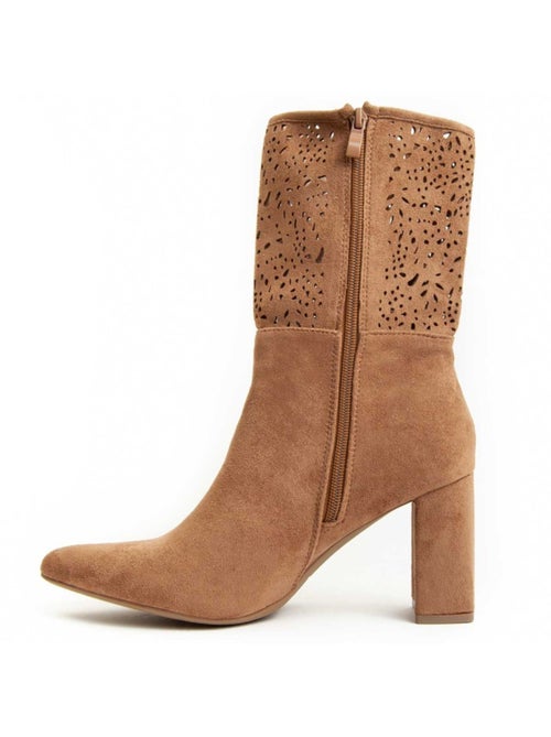 Stivale Con Tacco Materiale Sintetico Montevita - Kiabi