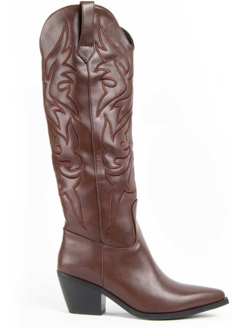 Stivale Con Tacco Materiale Sintetico Montevita - Kiabi