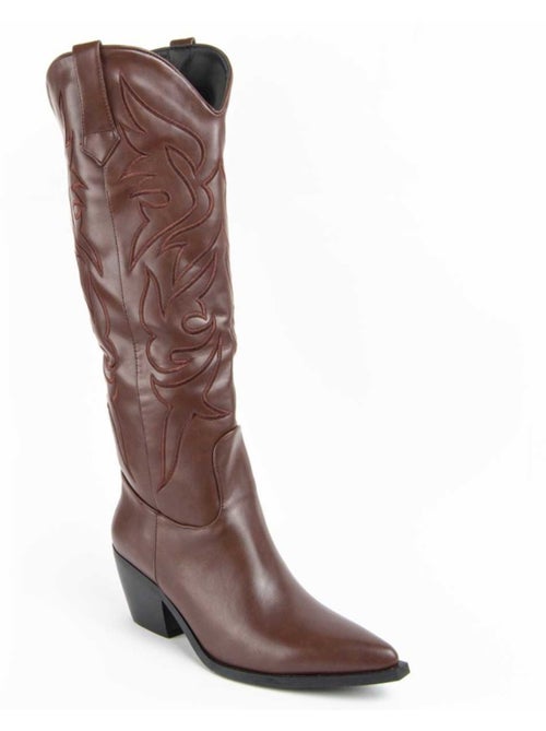 Stivale Con Tacco Materiale Sintetico Montevita - Kiabi