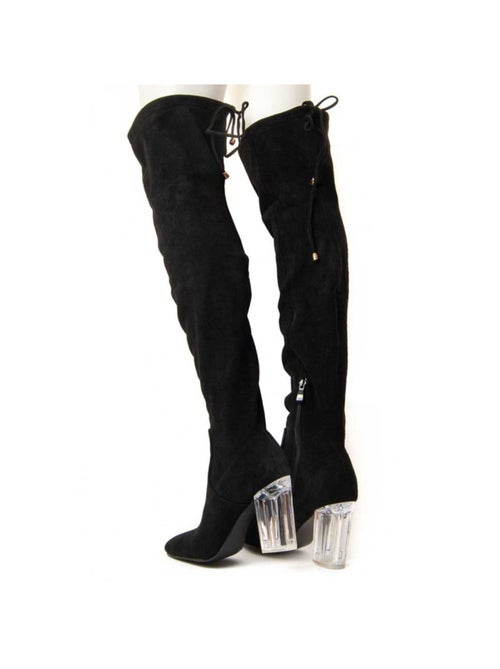 Stivale Con Tacco Tessuto Montevita - Kiabi