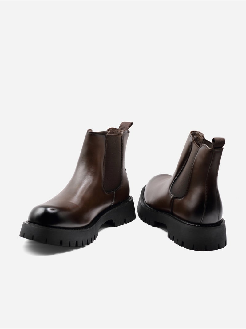 Stivale da infilare - Uomo Marrone - Kiabi