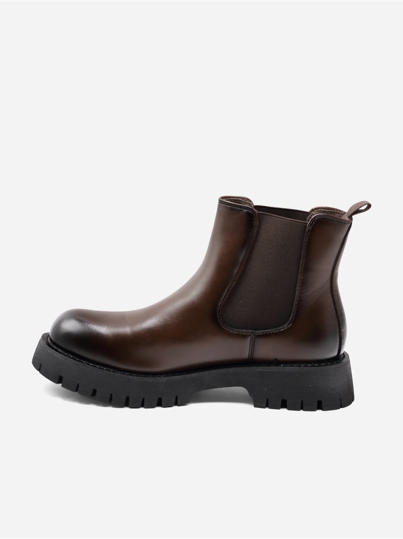 Stivale da infilare - Uomo Marrone - Kiabi