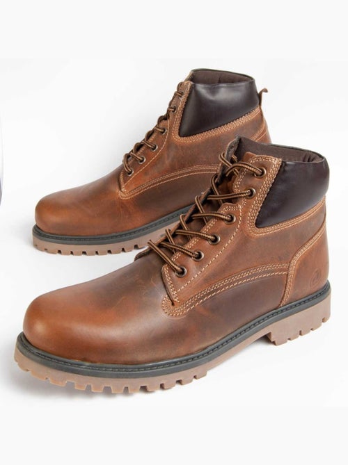 Stivale Pelle Naturale Purapiel - Kiabi