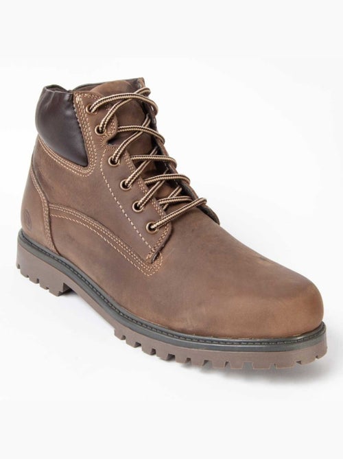 Stivale Pelle Naturale Purapiel - Kiabi