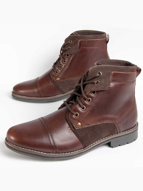 Stivale Pelle Naturale Purapiel - Kiabi