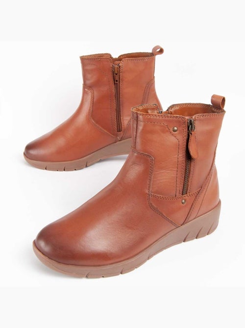 Stivale Pelle Naturale Purapiel - Kiabi