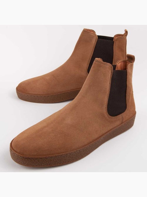 Stivale Pelle Naturale Purapiel - Kiabi