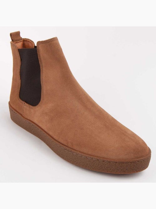 Stivale Pelle Naturale Purapiel - Kiabi