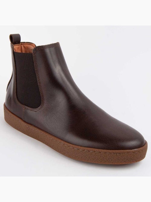 Stivale Pelle Naturale Purapiel - Kiabi