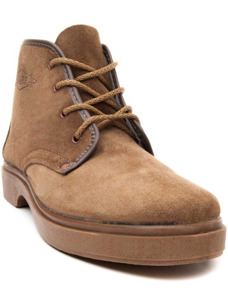 Stivale Pelle Naturale Purapiel Marrone - Kiabi