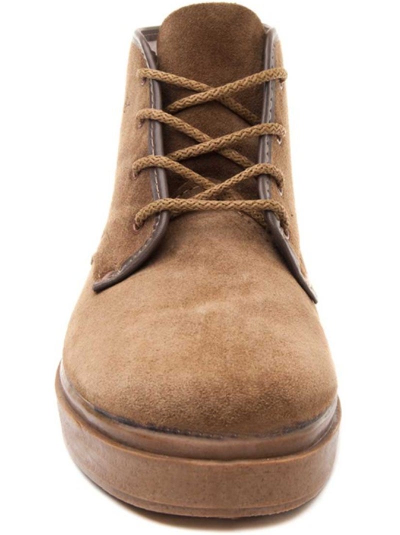 Stivale Pelle Naturale Purapiel Marrone - Kiabi